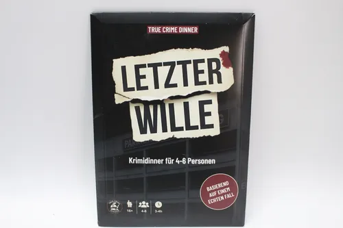 True Crime Dinner Letzter Wille