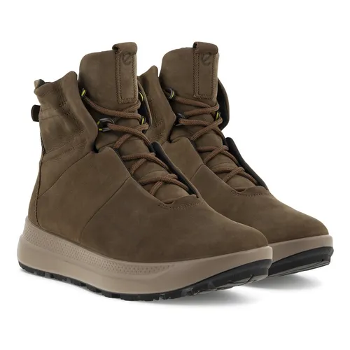 ECCO Winterstiefel Solice Mid GTX - Wasserdichte Yak-Leder Stiefel für Damen - Wanderschuhe: Der ECCO Solice bietet Komfort und Stil für Winterabenteuer. Mit GORE-TEX für Wasserdichtigkeit und Primaloft-Isolierung für warme Füße.