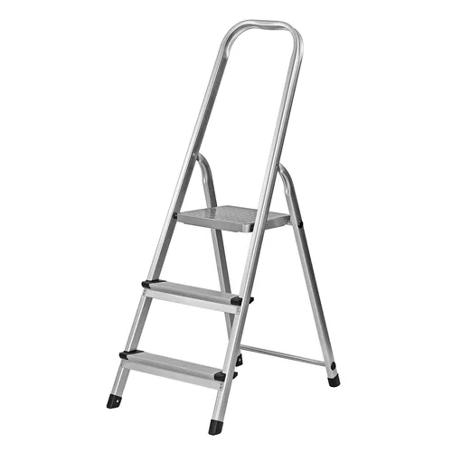 Dema Alu Haushaltsleiter 3 Stufen – Stabil und Sicher für Haushalt und Werkstatt