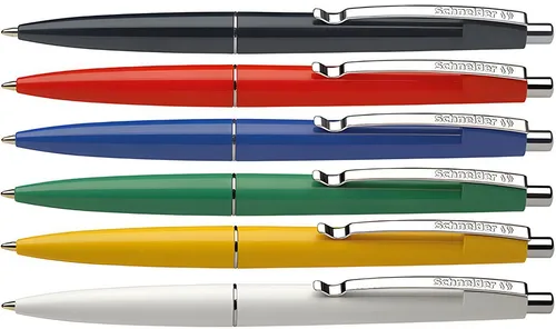 SCHNEIDER Kugelschreiber Schneider Kugelschreiber Office Sonder 20er Pack sortiert, Mine blau
