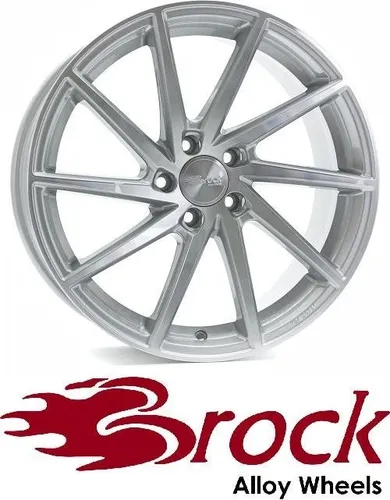 Brock B37 Kristallsilber 19 Zoll Felge