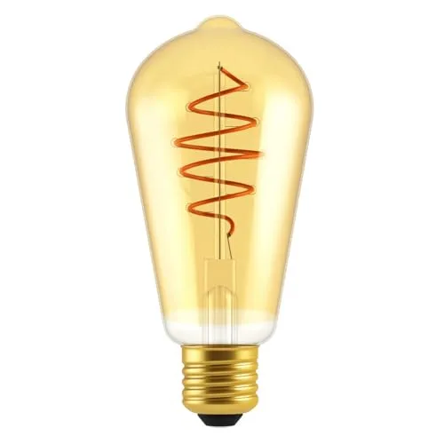 Nordlux Spiral Deco Edison Gold Finish 5W E27