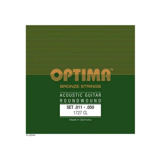 Optima Akustik-Gitarren Saiten Bronze Satz custom-light Musikinstrument