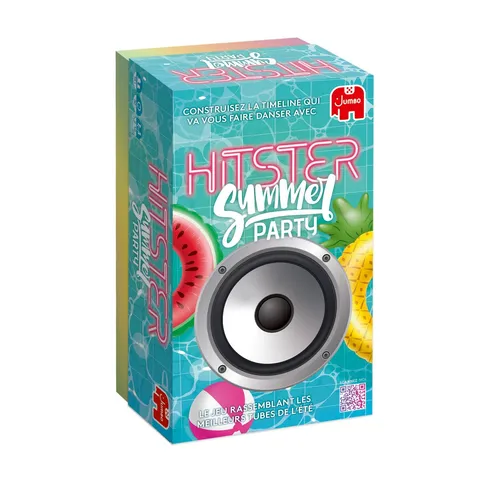 Hitster Summer Party – Board Game – Musical Atmosphere – Adult Game – Rediscover