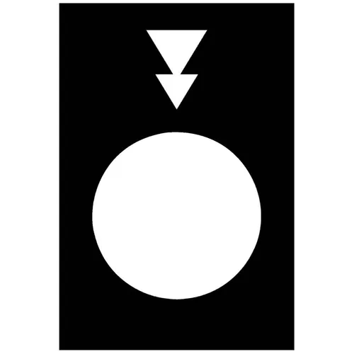 Stk. Schneider Electric Symbolschild ZB2BY2956 Befehlsgeräte Symbolschild 10