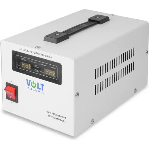 Volt Polska Spannungsstabilisator AVR Pro 1000VA 3% Servo (31885)