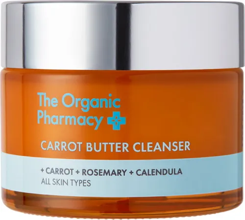 The Organic Pharmacy Carrot Butter Cleanser 190 g - Gesichtsreinigung mit nährender Karottenformel, die Make-up und Unreinheiten mühelos entfernt und die Haut weich und strahlend macht.