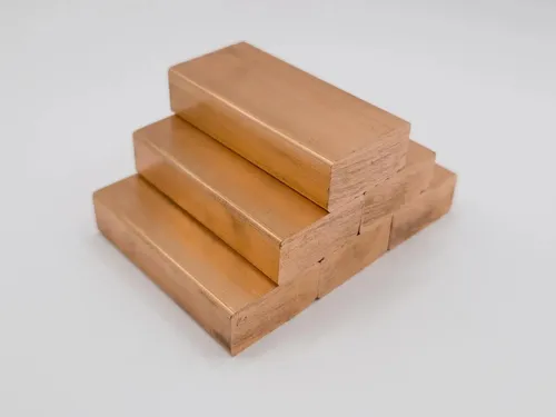 Produktbild Kupfer Cu99,9 Barren 250 g – Hochwertiger Metallguss