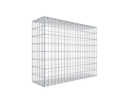 Gabione 100 cm x 80 cm x 30 cm - Robuste C-Ring Konstruktion - Gabionen für kreative Gartenprojekte, mit langlebiger galvanisierter Drahtkonstruktion und hoher Stabilität. Ideal für individuelle Gartengestaltung und kreative Abtrennungen.