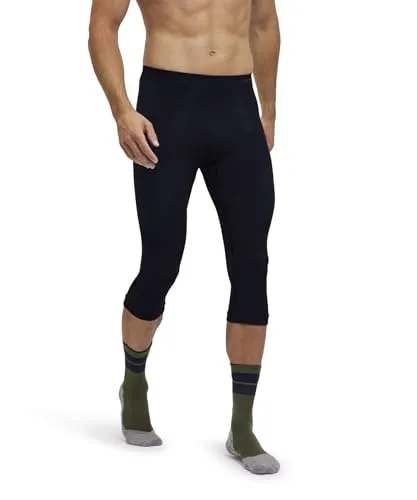 Herren 3/4 Tights XL - Sportliche 3/4-Hose für Herren, aus recycelten Materialien, bietet optimale Feuchtigkeits- und Temperaturregulierung für maximalen Komfort bei jedem Wetter.
