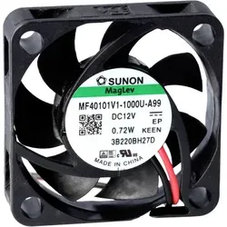 Sunon Mf40101v21000ua99 Axiallüfter 12 V/dc 11.89 M3/h (l X B X H) 40 X 40 X 10 Mm