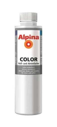 Alpina Color Abtönfarbe snow white 750 ml  Abtönfarbe