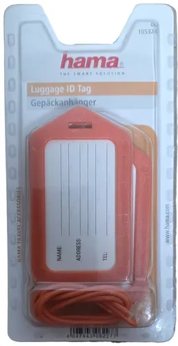 hama Gepäckanhänger 2er Set schwarz