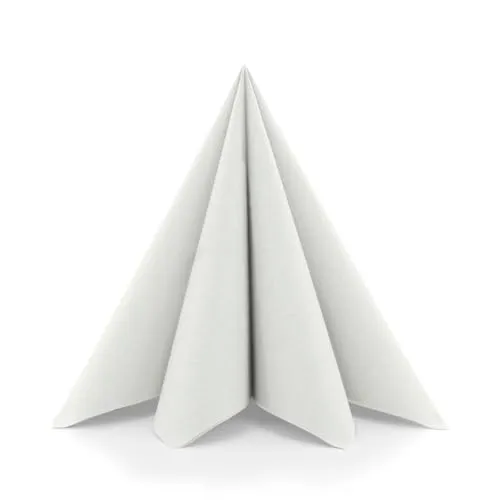 Stoffservietten Grau von Mank