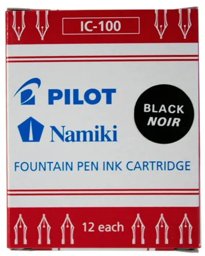 PILOT Tintenpatronen Namiki, für Füllhalter Capless, blau 12