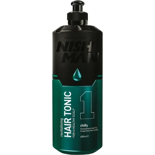 Nishman Revitalising Hair Tonic Chilly 400ml Bekämpft wirksam den Haarausfall