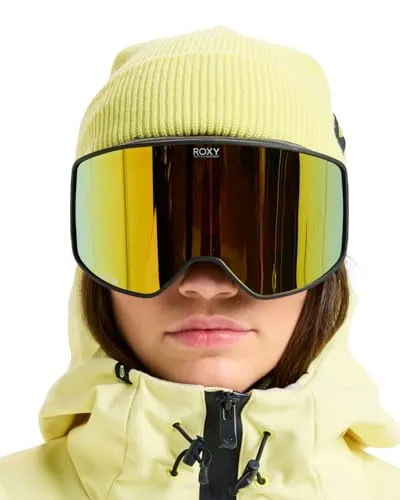 Roxy Storm Black Goggle clux ml pink gold s3 Gr. Uni von Roxy