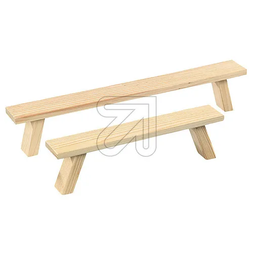 Lichterbogenerhöhung 60 x 11 cm aus Holz - Naturbelassene Holzverarbeitung für eine stilvolle Fensterbankgestaltung. Ideal zur Erhöhung von Schwibbögen und für dekorative Akzente.