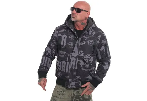 Yakuza Herren Old Tymes Ultimate Winterjacke, Schwarz, M von Yakuza