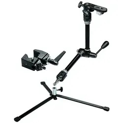 Manfrotto Magic Arm Set 143 - Flexibles Stativ Zubehör - Stativköpfe, vielseitig einsetzbar für kreative Licht- und Kamera-Positionierungen mit hoher Stabilität.