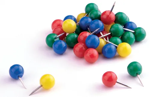 magnetoplan Markierungsnadeln blau Inhalt: 100 Stück
