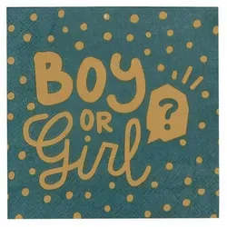 Papierservietten Türkis von Boland