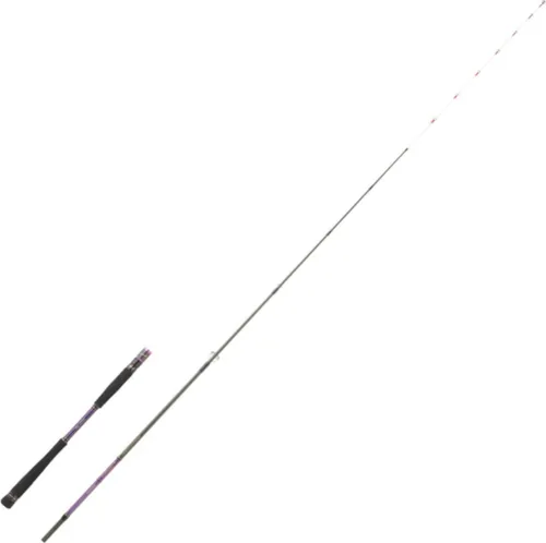 HEARTY RISE Shiga Tenya Spin 2,07m 30-60g – Perfekte Angelrute für Meeresangeln - Angelrute von Hearty Rise, ideal zum Meeresangeln mit einer speziellen 45-cm-Spitze für beste Bisserkennung. Länge: 2,05m, Wurfgewicht: 30-60g, 2-teilig.