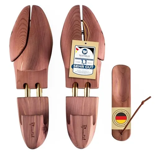 Blumtal TESTSIEGER Premium Schuhspanner Zedernholz in braun von Blumtal