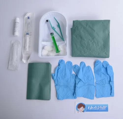 Gr. Katheterset, Wechselset inkl Gleitmittel, Blockung, Octenisept, PZN 16134211
