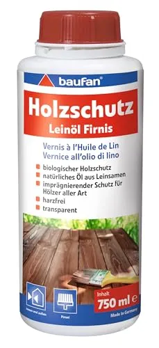 Baufan Holzschutz Leinölfirnis 2.0 750ml