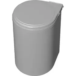 Emuca Abfallsammler für Möbeltür 13L mit Automatikdeckel