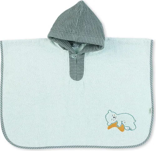 Sterntaler Poncho Ben hellgrün in türkis von Sterntaler