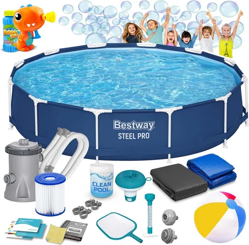 Bestway Rahmen-Gartenpool 366 x 76 cm 16-in-1