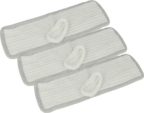vhbw 6x Wischbezug Ersatz für Dirt Devil 0380005 für Dampfreiniger - 3x Baumwollüberzug, 3x Bodentuch
