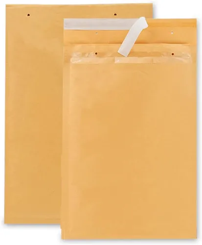 Luftpolsterversandtaschen Umschläge, D 4, D/14, 200x275 mm, Braun 100