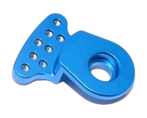 GPM Racing Alu Servosaver blau 2mm für Tamiya DT03 GPMDT3023-2MMB