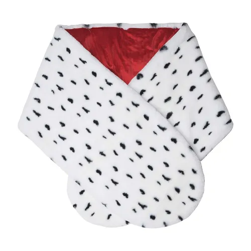 Generique Dalmatiner Stole für Kinder - Kostüme für Kinder, ideal für Karneval und Fasching, aus 100% Polyester für angenehmen Tragekomfort und Handwäsche geeignet.