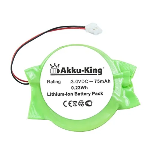 Backup, CMOS Batterie für Lenovo - Li-Ion 75mAh - Miix 10, Miix 2 11, ThinkPad Tablet 2 3679-10.1