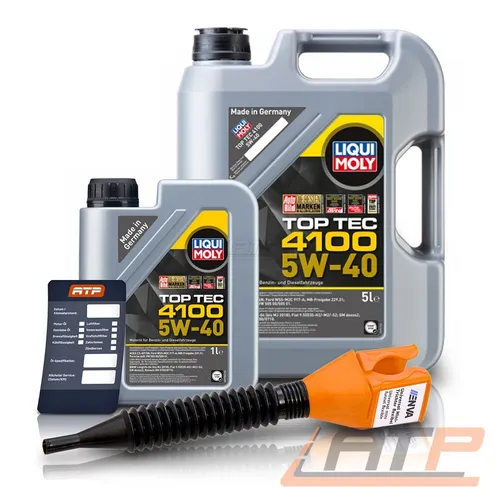 LIQUI MOLY TOP TEC 4100 5W-40 Motoröl 6L