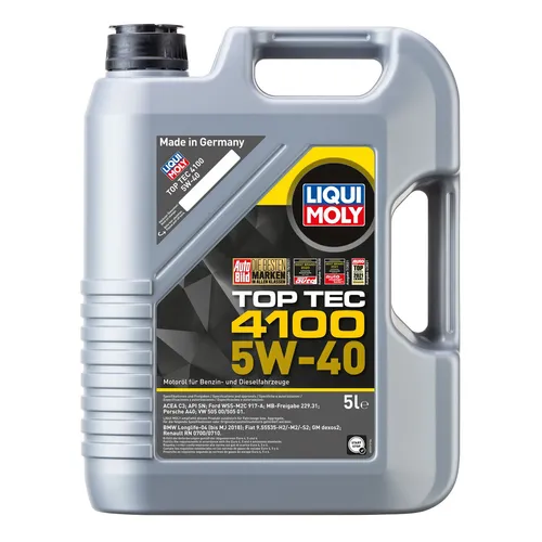 LIQUI MOLY 3701 Top Tec 4100 5W-40 Motoröl