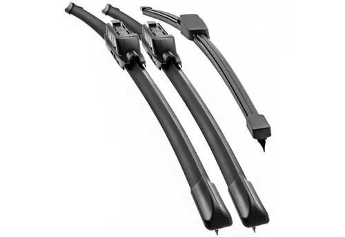 Trades Best Scheibenwischblätter VW Touran 1T (02/2003 - 11/2006) - Gleichlaufend, vorne und hinten, (Komplett-Set), Scheibenwischer Front- und Heckscheibe