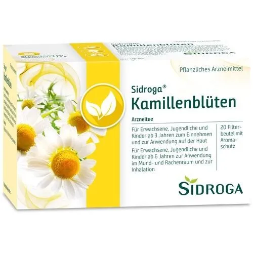 SIDROGA Kamillenblüten Tee Filterbeutel 30 g PZN 01884828