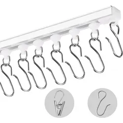 VEVOR Decken-Vorhangschienen-Set 3 m selbstklebend