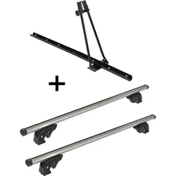 Fahrradträger ORION + Dachträger VDP LION2 für Jeep Renegade (BU) ab 14 - Gepäckträger-Set für Jeep Renegade (BU) ab 14, inklusive Fahrradträger und Dachträger für einfachen Transport aller Fahrradtypen. Hohe Stabilität und maximale Zuladung für unbeschwerte Reisen.