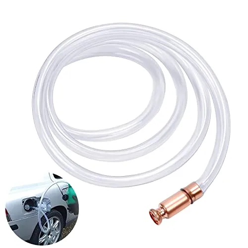 Schüttelpumpe, APOMOONS Schüttelschlauch 187 cm Länge, Handpumpe Wasser, Schlauchpumpe zum Umfüllen, Benzin Handpumpe Schittelschlauch Pumpschlauch von Flüssigkeiten Diesel Benzin Öl Wasser Aquarium