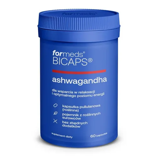 ForMeds Bicaps Ashwagandha 60 vegane Kapseln