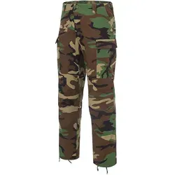 Helikon-Tex BDU MK2 Pants woodland, Größe M Regular - Wanderhosen mit modernem Design, verstärkten Knien und vielseitigen Taschen für maximales Abenteuer. Ideal für Outdoor-Aktivitäten!