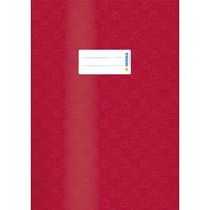 HERMA 7450 Heftumschlag A4 Bast Weinrot von HERMA
