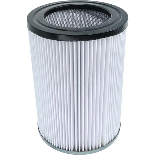 vhbw Staubsaugerfilter Ersatz für Cleancraft 7010335 für Staubsauger - Kartuschenfilter Schwarz Weiß