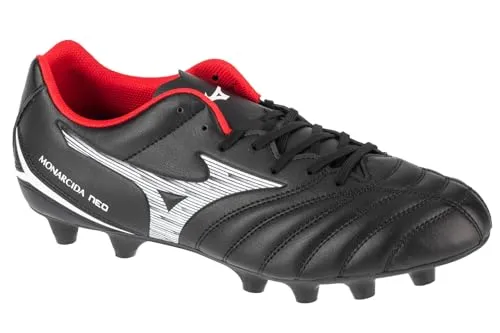 Mizuno Herren Football Boots, Schwarz, 46 EU - Fußballschuhe aus synthetischem Leder, bieten optimalen Halt und Komfort auf dem Platz.